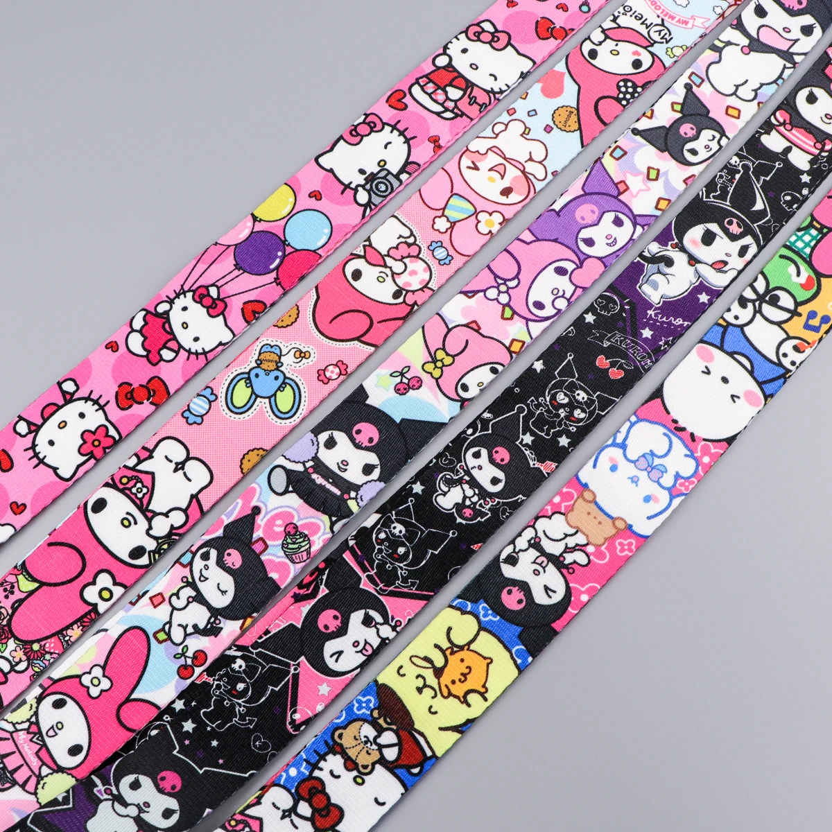 Cartoon Roze Kattentas Riem Vrouw Gekleurde Bandjes Voor Crossbody Messenger Schoudertas Accessoires Verstelbare Riemen Bandjes