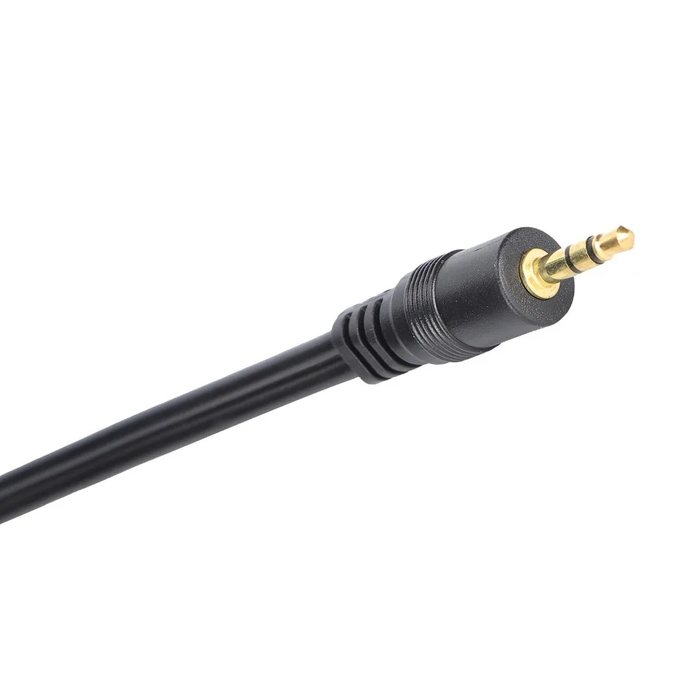 Thickened PVC Jacket 3.5mm to Dual 3PIN XLR Female Microphone Cable Flexible Connect Condenser Microphone Audio Line