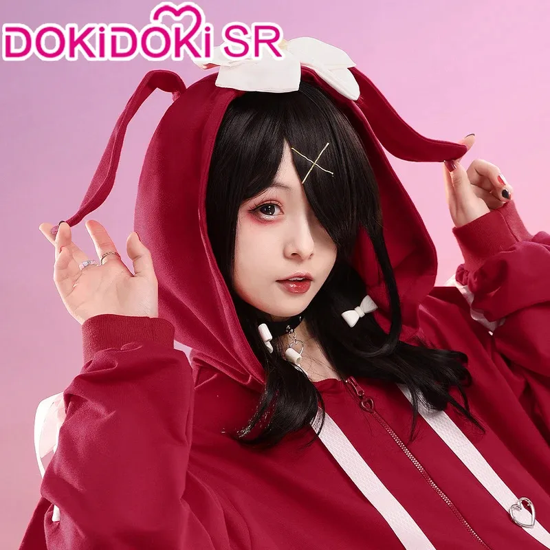 

LQAme chan Cospaly Costume Game Needy Streamer Overload Cosplay DokiDoki-SR Ame-chan Cospaly Women Causal Wear Costume