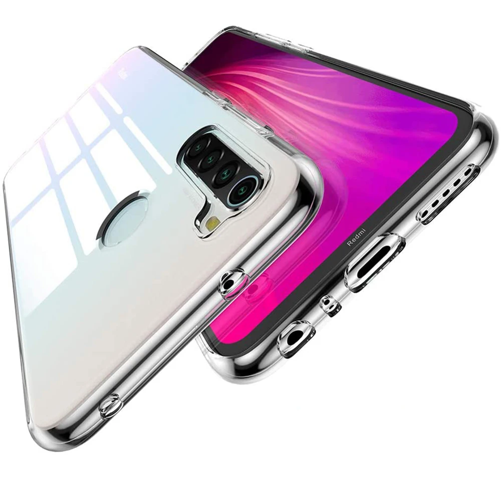 Ultra Thin Clear Case For Xiaomi Redmi Note 10 9 8 7 6 5 Pro 10S 11 11S 10T 9S 9T 8T 9A 9C 8A 7A 6A TPU Transparent Cover