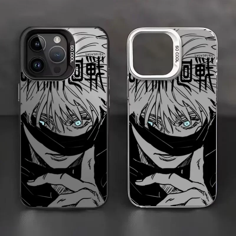 J-Jujutsu Kaisen جراب هاتف ل ممن لهم A3 A5 A6 برو A15 A35 A18 A38 A3X A5X A55 A36 A17 A58 A57 A78 A98 A60 A7 F31 الصلب IMD غطاء