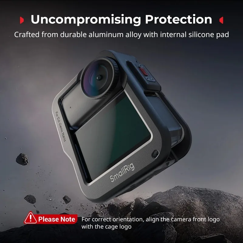 SmallRi Nano Full Cage 5759 for DJI Osmo Nano Action Camera with 1/4