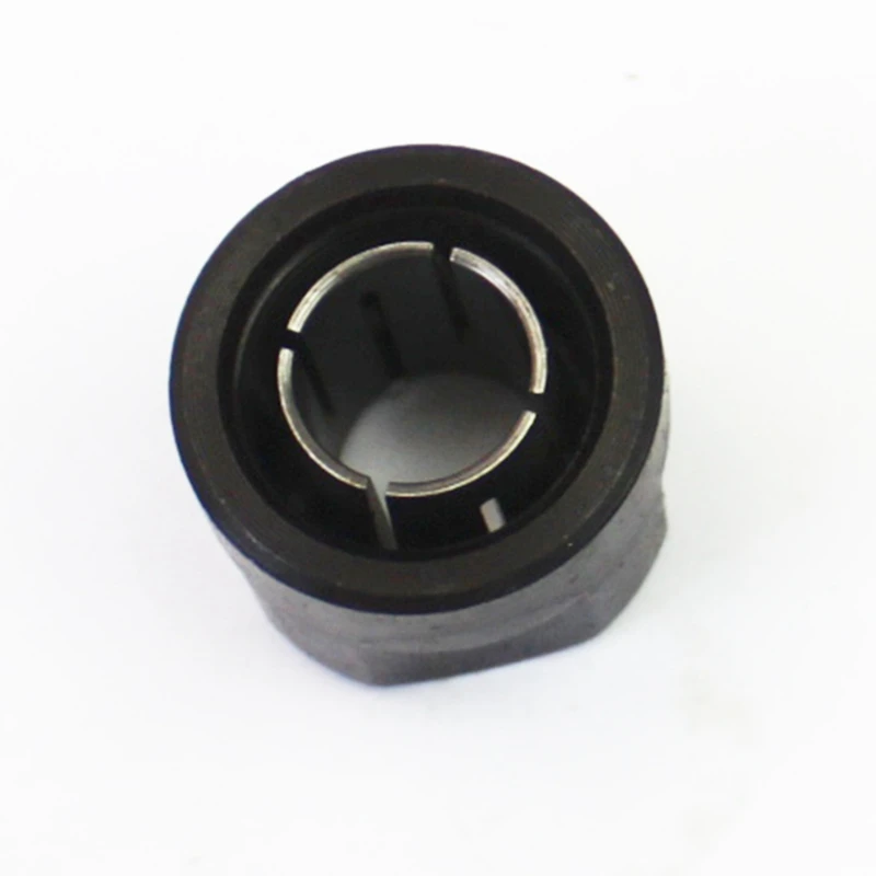 Makita 3612 플런지 라우터에 적합한 1pc 블랙 메탈 1/2 "콜레트 너트 20x27mm 조각 전기 기계 도구 및 척 너트