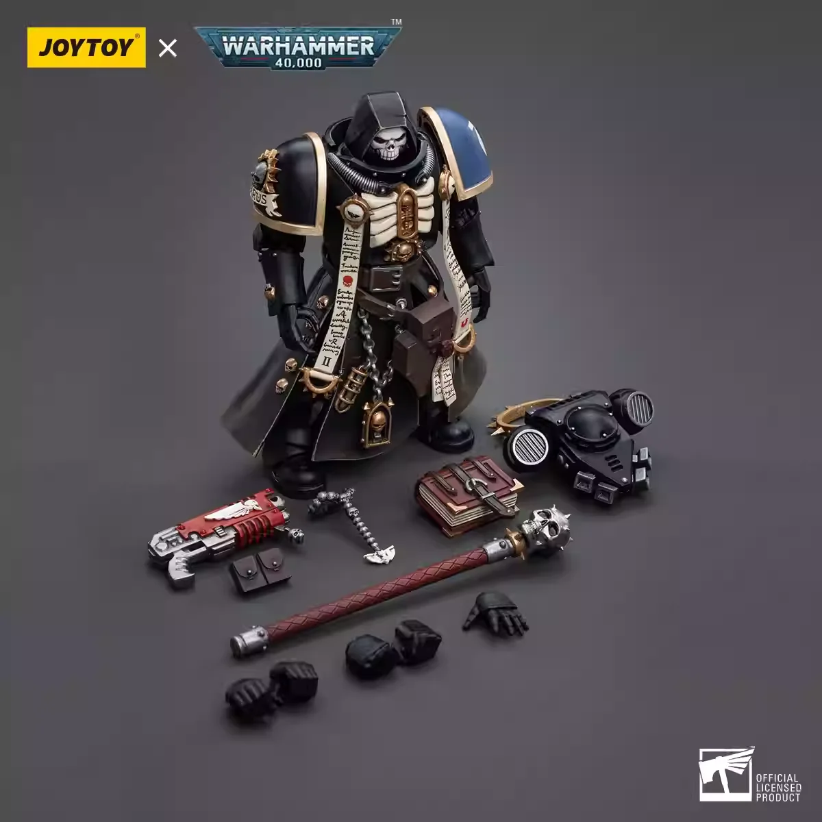 【Accessories】Joytoy Warhammer 40K 1/18 Action Figures Ultramarines Primaris Chaplain Brother Varus