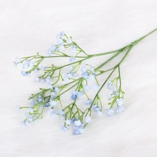 

52cm Artificial Flowers, Faux Flowers, Fake Babies Breath Gypsophila, Plastic DIY Floral Bouquets Arrangement for Wedding, Home