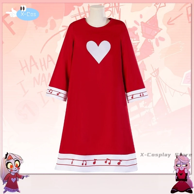 فندق تأثيري هازبين أزياء الهالوين تشارلي مورنينجستار الكبار امرأة تمويه أنيمي فتاة رجل الكبار المرأة زي الرجال طفل