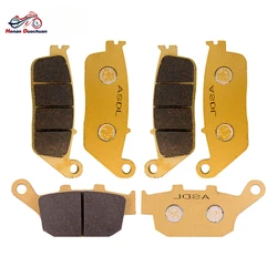 6pcs Motorcycle Front Rear Brake Pads Disc for Kawasaki Versy/s650 KLE650 2015-2019 2018 KLE 650 Versy/s LT Z800E Z800 E 13-16