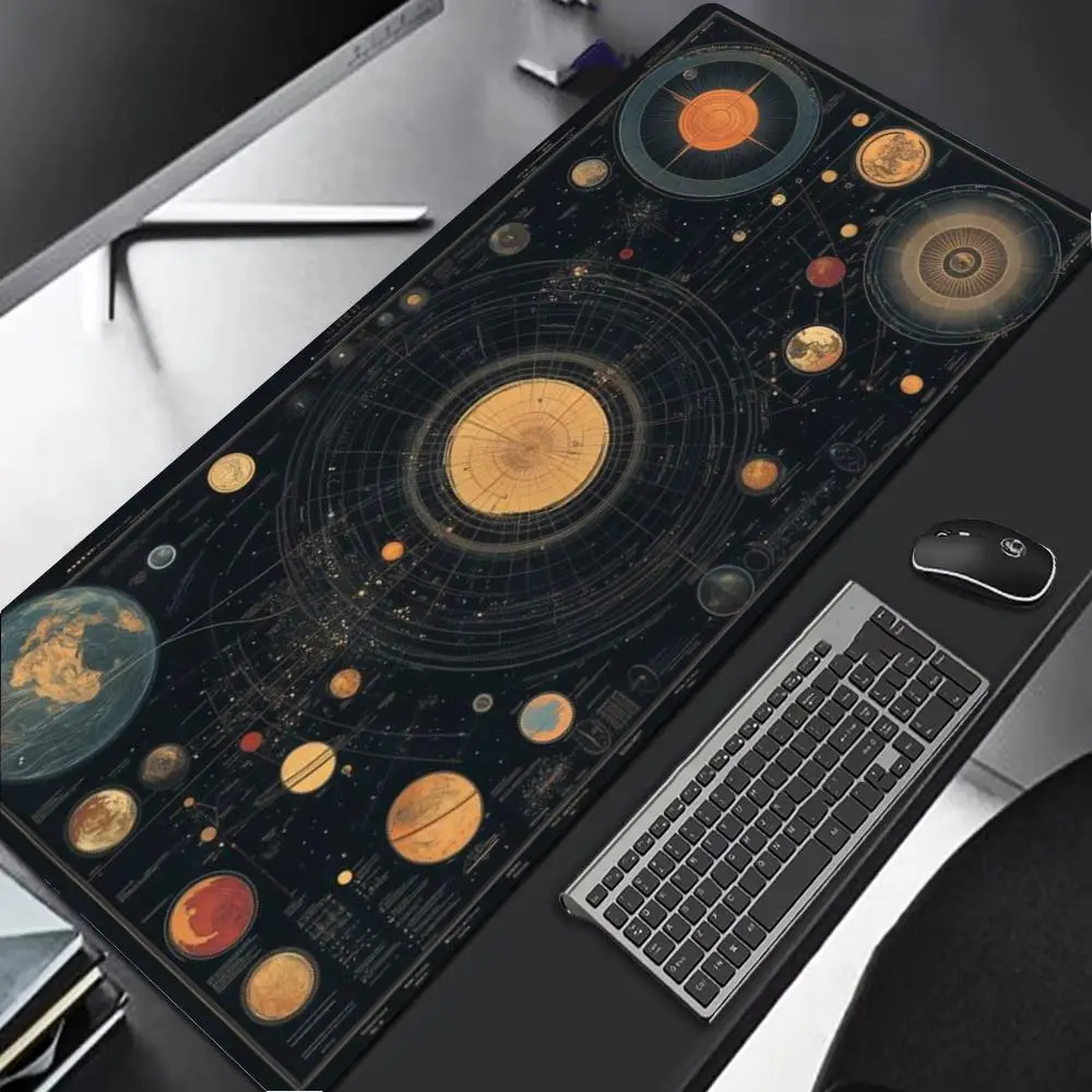 

Milky Way Mouse Pad Multi-Size non-slip Gaming mouse pad Gamer E-Sports Mouse Mat Game Mechanical Keyboard XXL Desk Mat