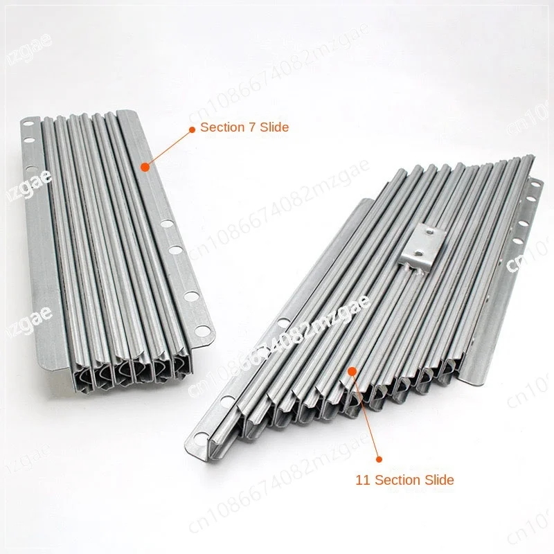 

Многофункциональная складная телескопическая невидимая телескопическая направляющая для обеденного стола из алюминиевого сплава, удлиненная направляющая для бара 1,8/2,5 м