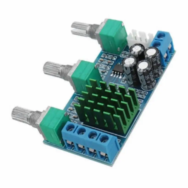 XH-M567 TPA3116D2 Dual Channel Digital Amplifier Board High Low Adjust