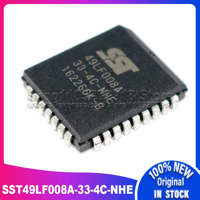 

5PCS/LOT SST 49LF008A SST49LF008A-33-4C-NHE SST49LF008A-33-4C-NH SST49LF008 PLCC32 100% New Spot stock
