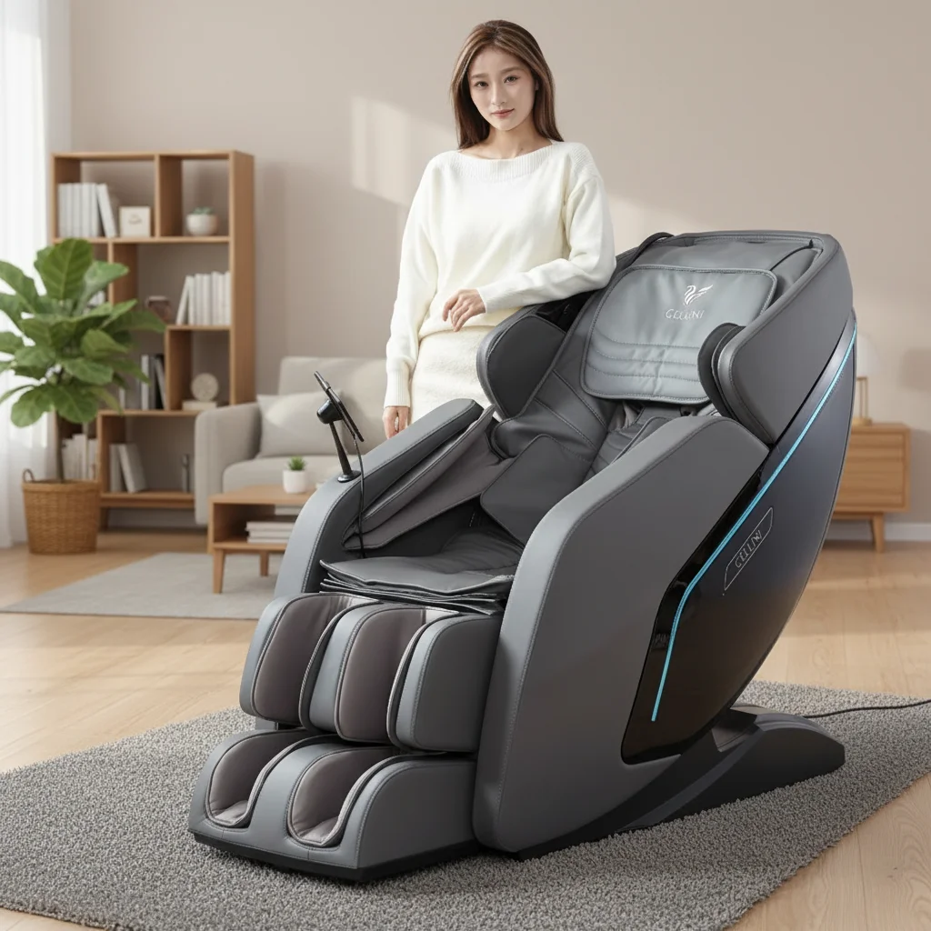 Multifunctional Full Body Massage Chair Zero Gravity With Foot Massager Function High Quality