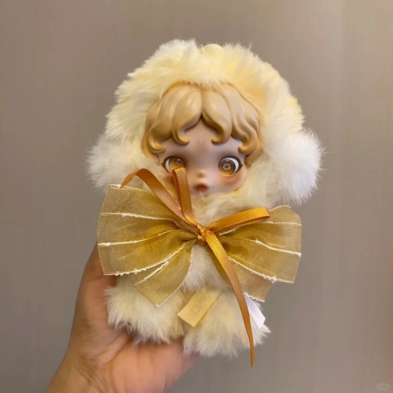 

Оригинальная слепая коробка Popmart Skullpanda, легкая тканая садовая серия, загадочная коробка-сюрприз, милая резиновая кукла с лицом, кулон, игрушка в подарок