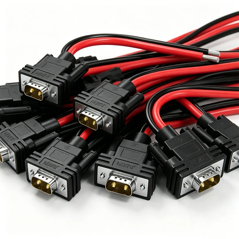 

DB2W2 Silicone Male/Female Cable 2Pin Power Plug Connector 2V2 40A Industrial High Current plug 2Core Energy Storage Signal Line