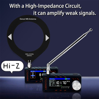 Upgraded Version AMNVOLT ATS MINI V3 SI4732 Full Band DSP Radio, Pocket Receiver FM AM MW SW SSB, with Headphone Amplifier Hi-Z