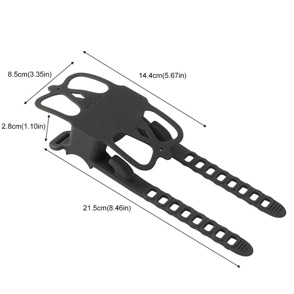 Suporte de silicone para bicicleta, suporte universal para guidão de bicicleta, suporte para celular para bicicleta, motocicleta, scooter, atv