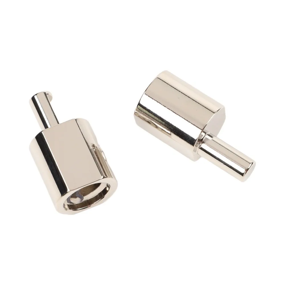 10 Gauge To 4 Gauge Amp Input Connector Long-Lasting Performance Nickel-Plated Finish for versatile Installation Options