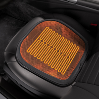 USB Heated Car Seat Cover Adjustable Temperature Seat Heating Pad With USB Cable Car Heated Seat Cushion Winter Warming