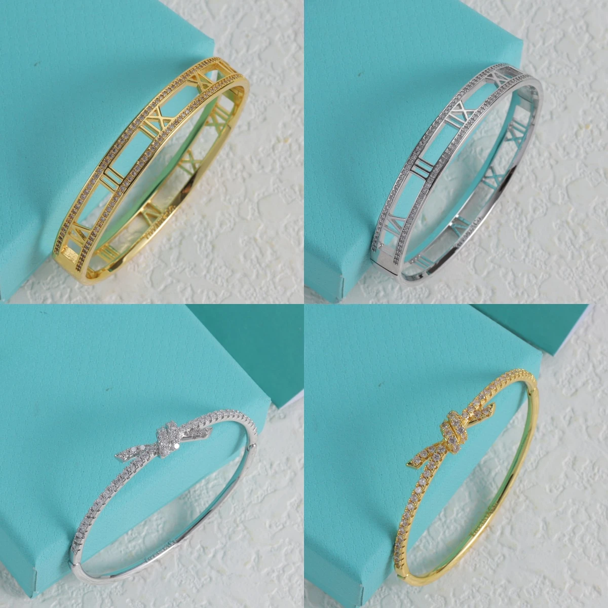 

2025 Vibrant Tiffanyes-Like S925 Silver Bracelet: Youthful Appeal, High-End Elegance, Boost Your Charm, Affordable & Free Ship