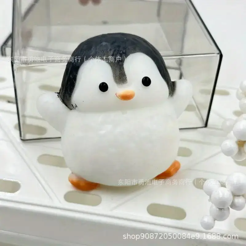 Cute Cartoon Penguin Creative Slime Animal Soft Gel Slow Rebound Stress Relief Toy Squeeze Fun