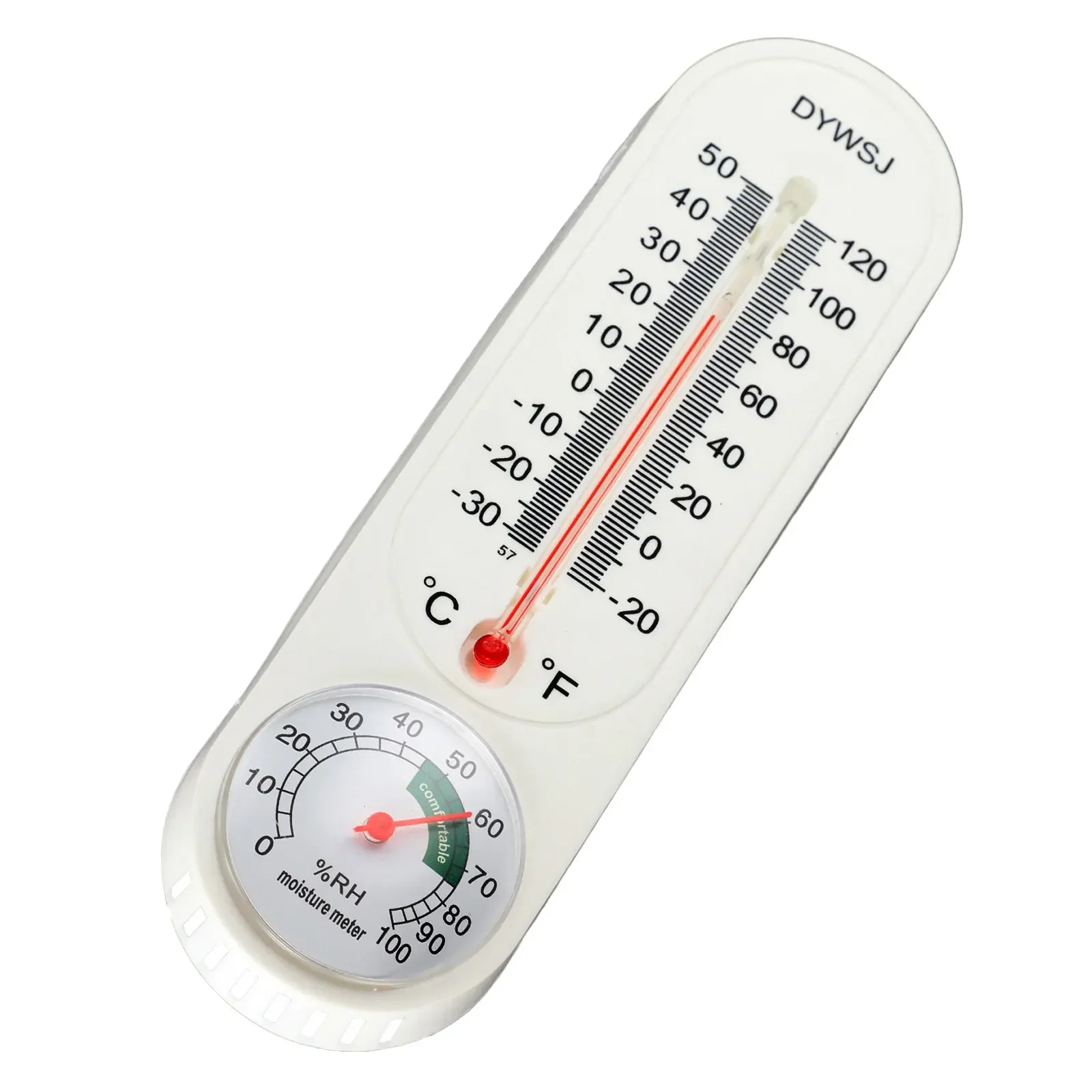 Wall Thermometer Indoor Outdoor Wall Analog Patio Thermometer Mounting Bracket Temperature Reader Tools Accessories