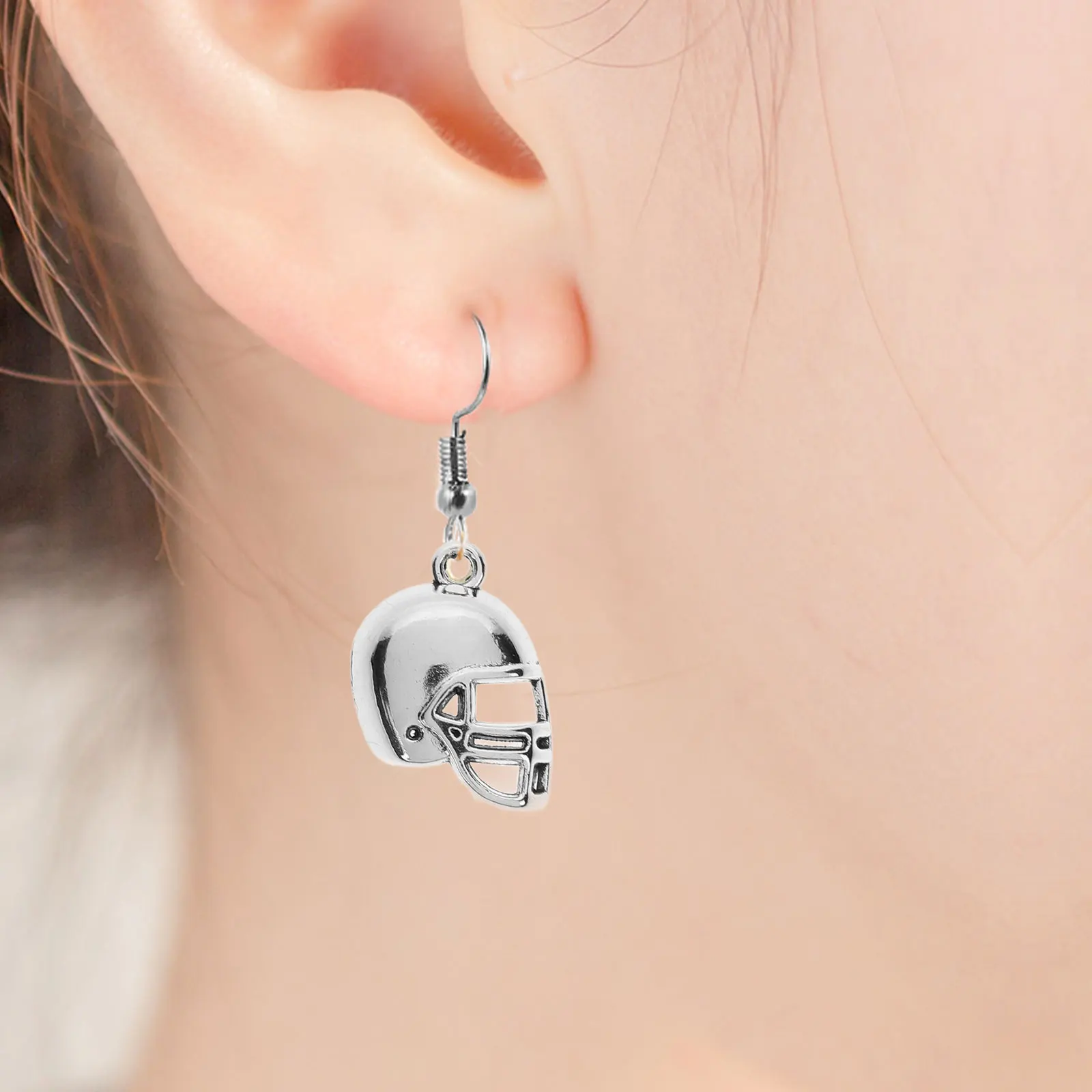 

50 шт., ювелирные аксессуары из цинкового сплава, ожерелье «сделай сам», подвески, футбольный орнамент, брелок, кулон, принадлежности для рукоделия