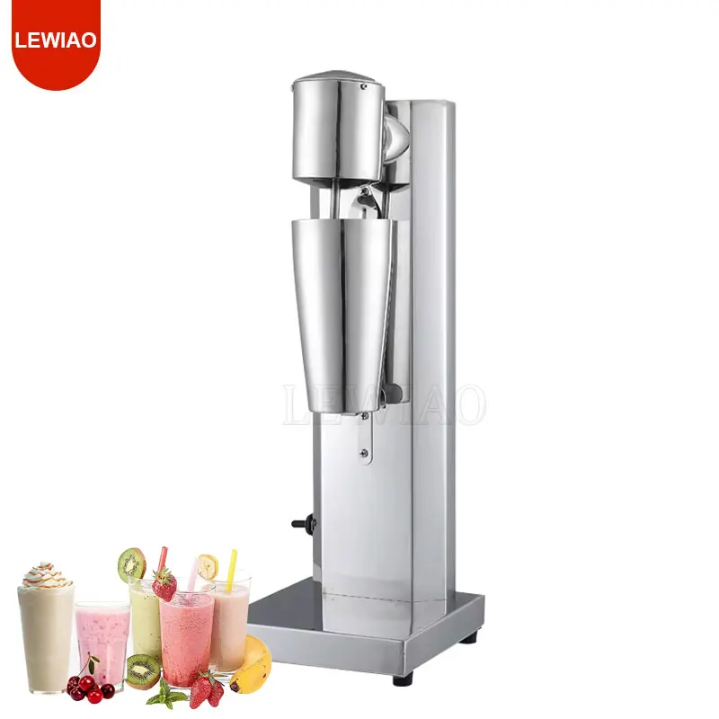 الفولاذ المقاوم للصدأ ميلك شيكر آلة مخفوق الحليب التجارية شاي فقاعات اثارة 18000 دورة في الدقيقة خلاط مزدوج السرعة المشروبات اثارة