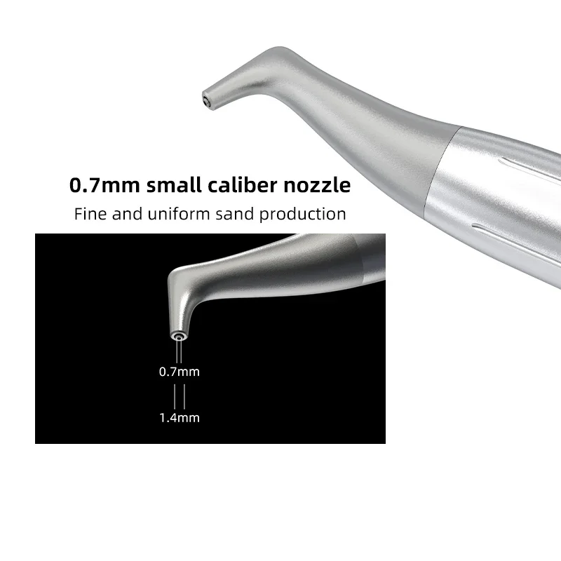 Dental Air Prophy Jet for Tooth Whitening 2/4 Hoels Sandblasting Machine 0.7mm Small Caliber Nozzle Hygiene Prophy Jet