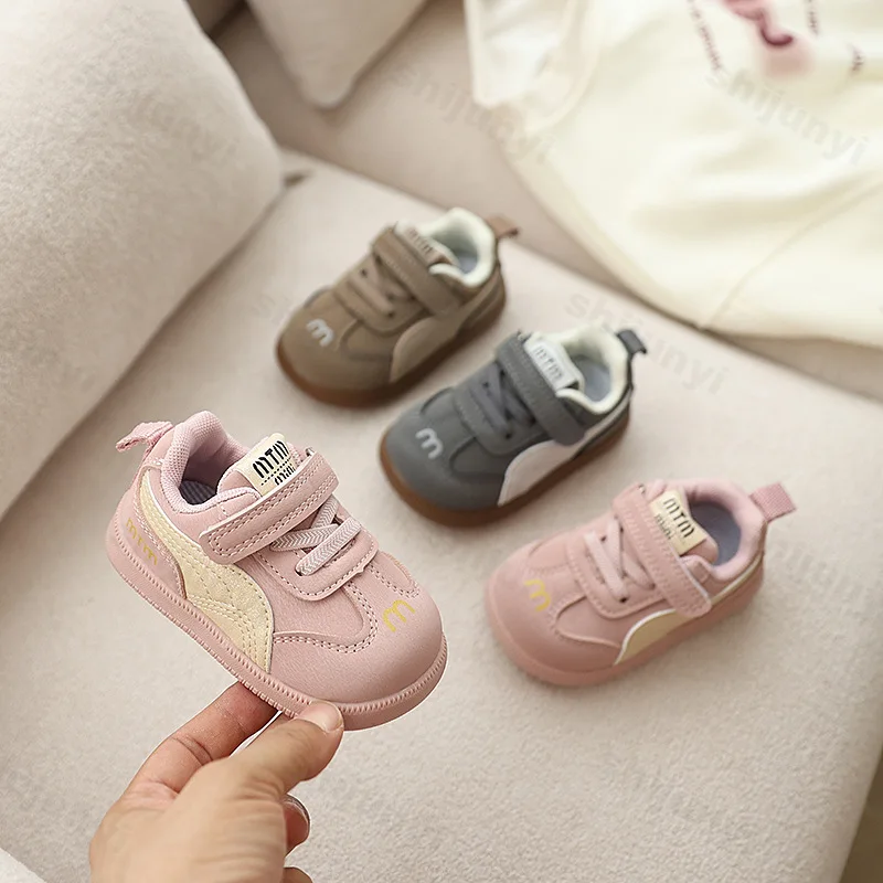 

Baby Toddler Casual Sneakers 2025 Autumn Girls Boys Sports Shoes Soft Sole Fashion Kids Casual Shoes Children Retro Walking Shoe