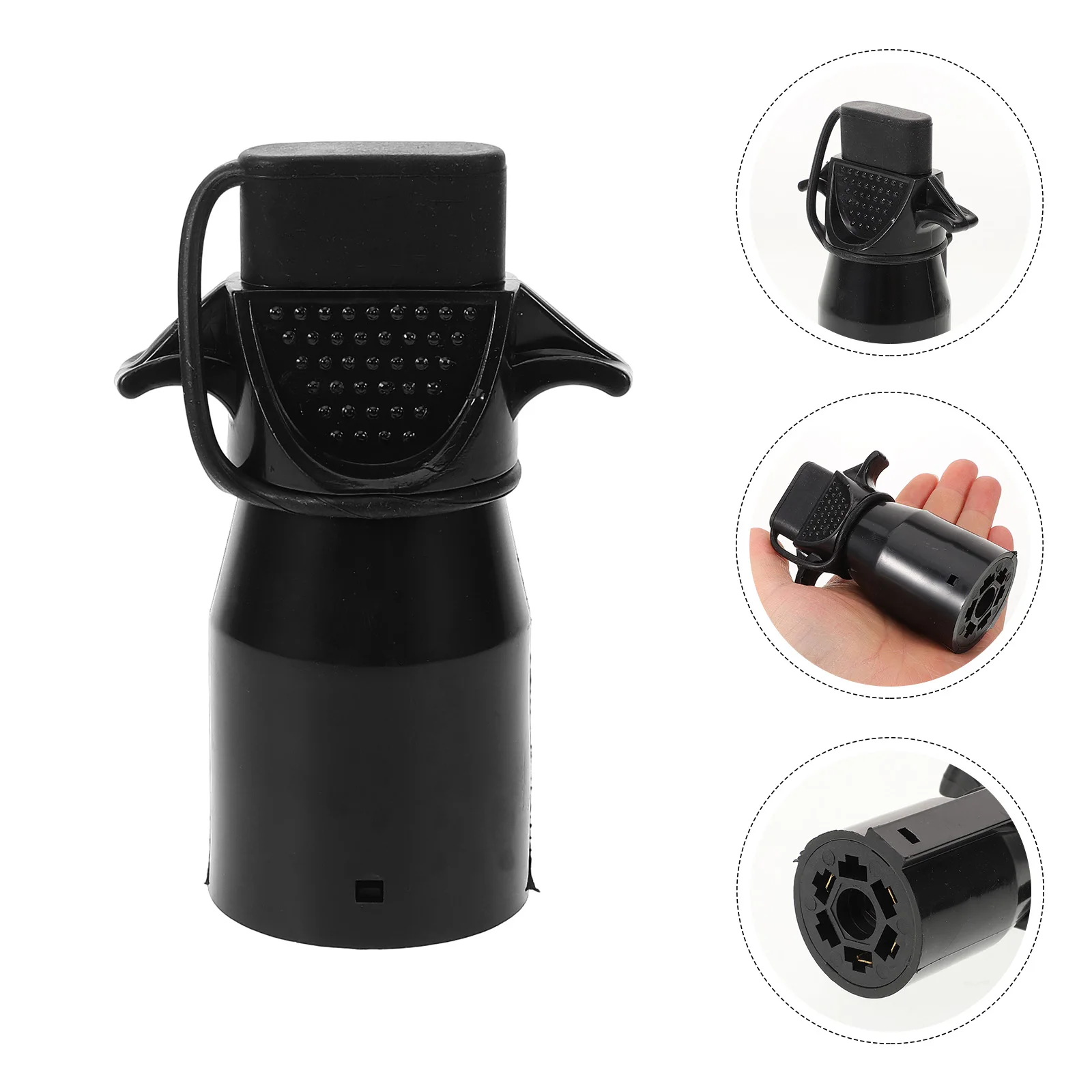 

Car Trailer Adapter 4 Pin Heavy Duty Connector For Truck Rv Trailer Lights Wiring Female Socket Durable Universal Fit Hitch