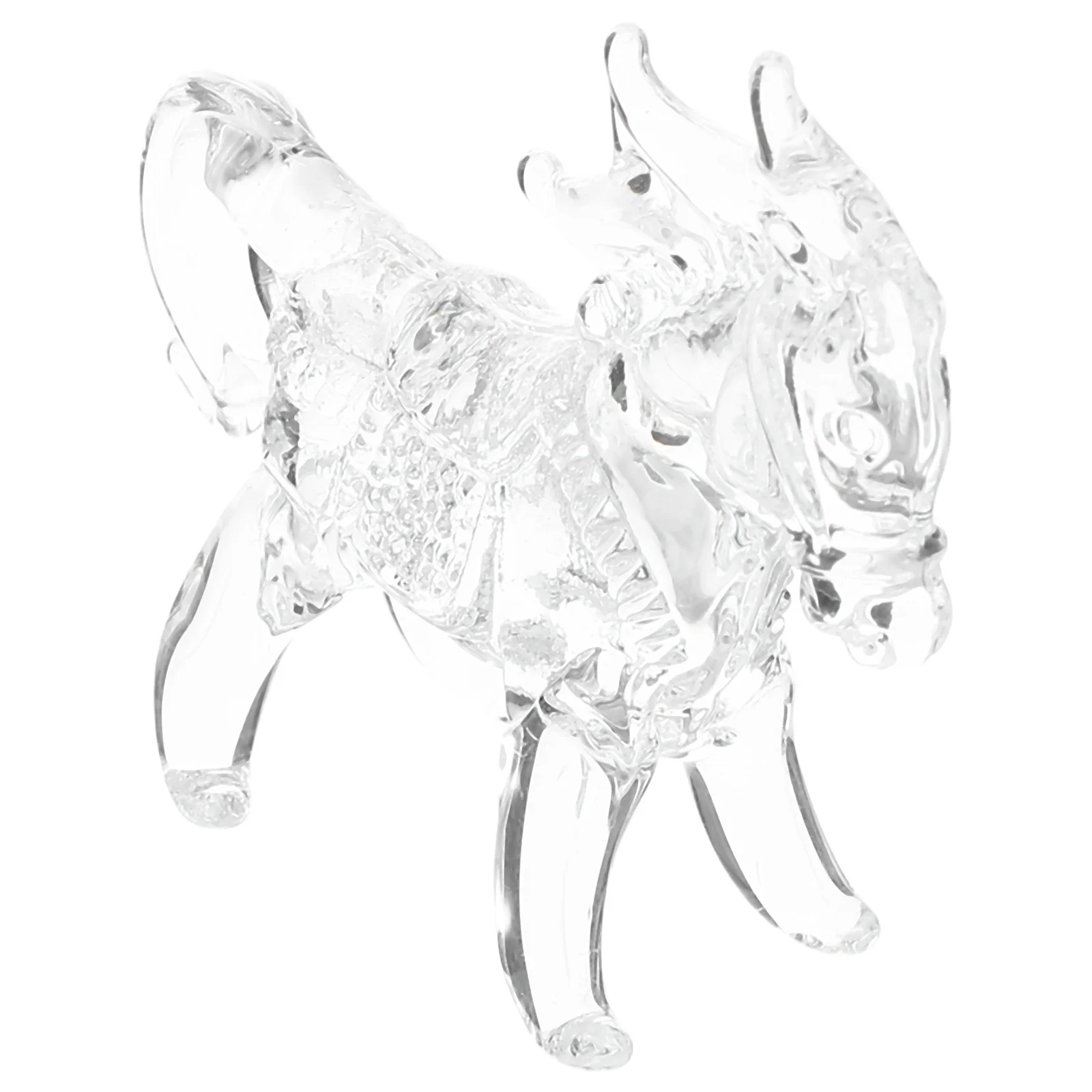 كريستال الدائمة تمثال حصان سطح المكتب مكتب ديكور للمنزل الحيوان هدية لعام 2026 السنة الصينية الجديدة #2