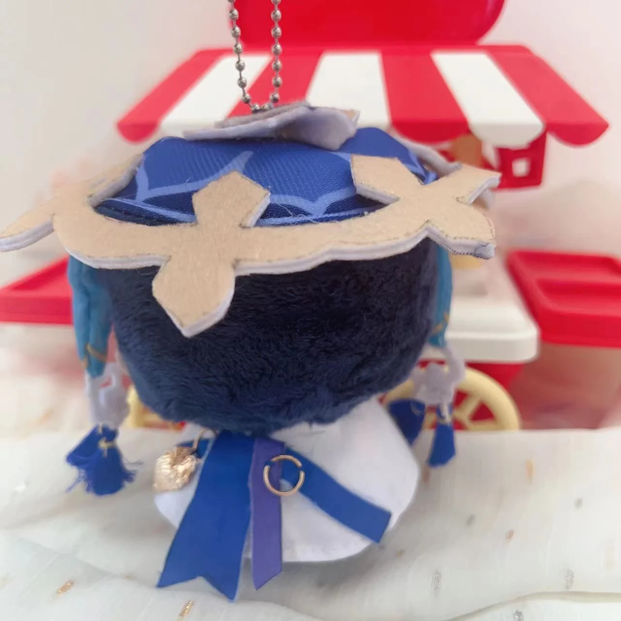 12cm Pluszowe Zabawki z Gry Genshin Impact Kunikuzushi Scaramouche Wanderer Tartaglia Xiao Kamisato Ayato Pluszowy Brelok Zawieszka