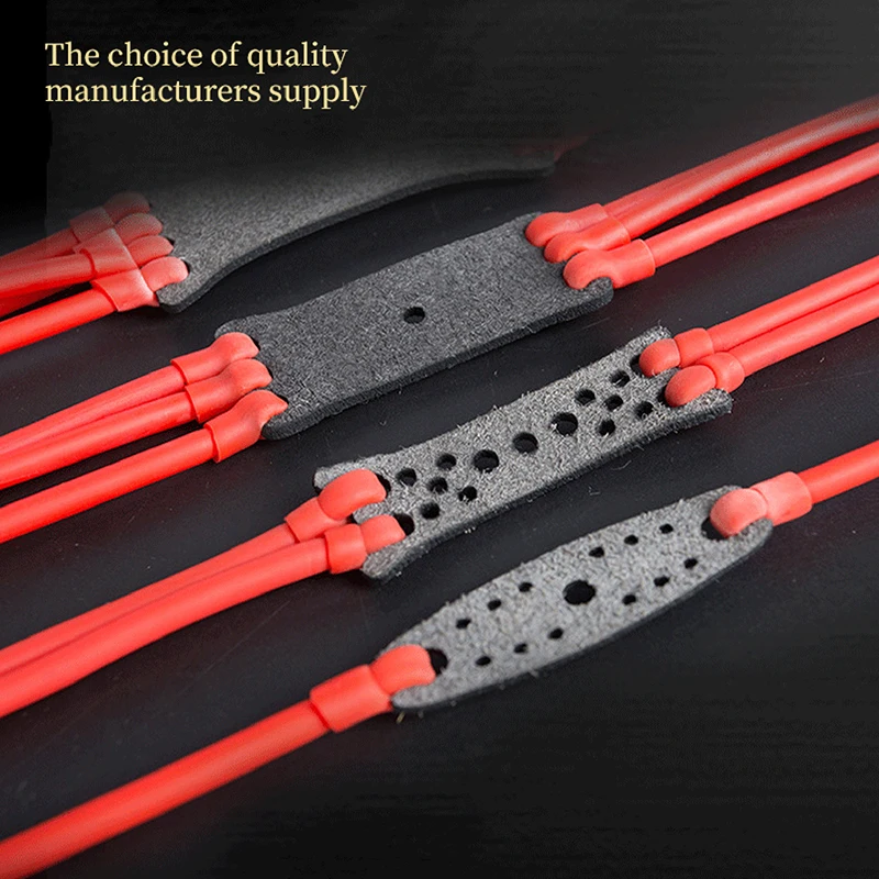 Outdoor Hunting Shooting Sling Shot Band Slingshot High Elastic Tubing Band Leather Rubber Band Latex Catapult Replacement