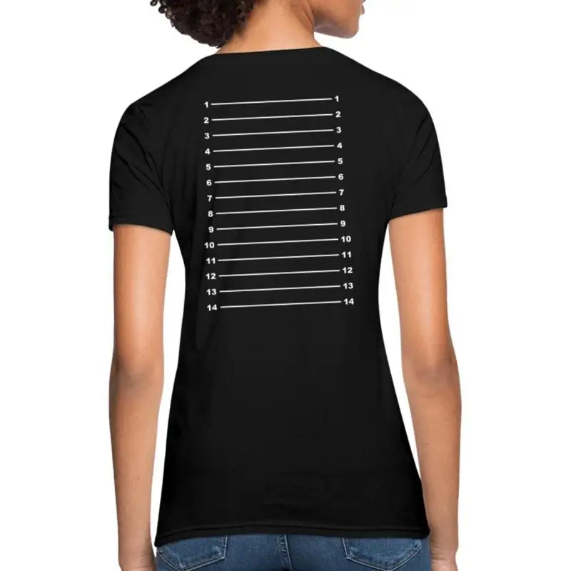 Hair Length Check Growth Chart Women's T Shirt