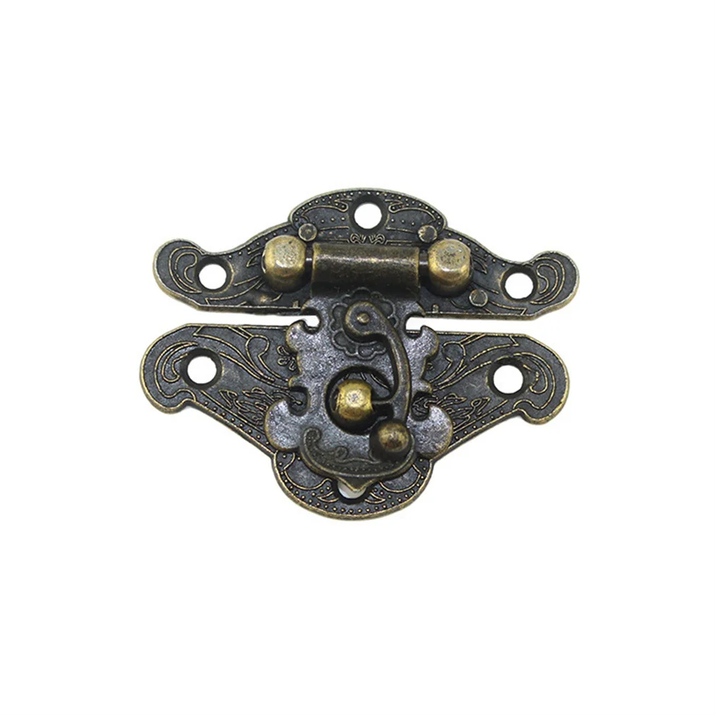 Útil 2022 pestillo caliente cerrojo cerradura captura 1 Uds cerradura antigua Mini maleta para portátil caja de herramientas varios tamaños aleación de Zinc