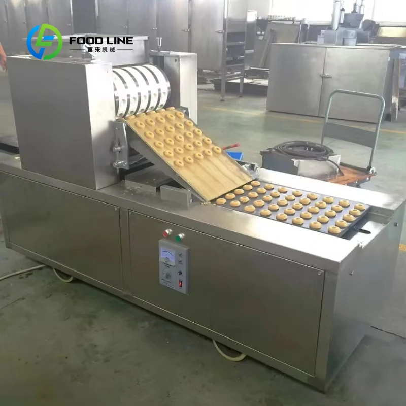 Customized Commercial Cookie Forming Machine Stainless Steel High Efficiency Roller Machine For Bakery Biscuit Production