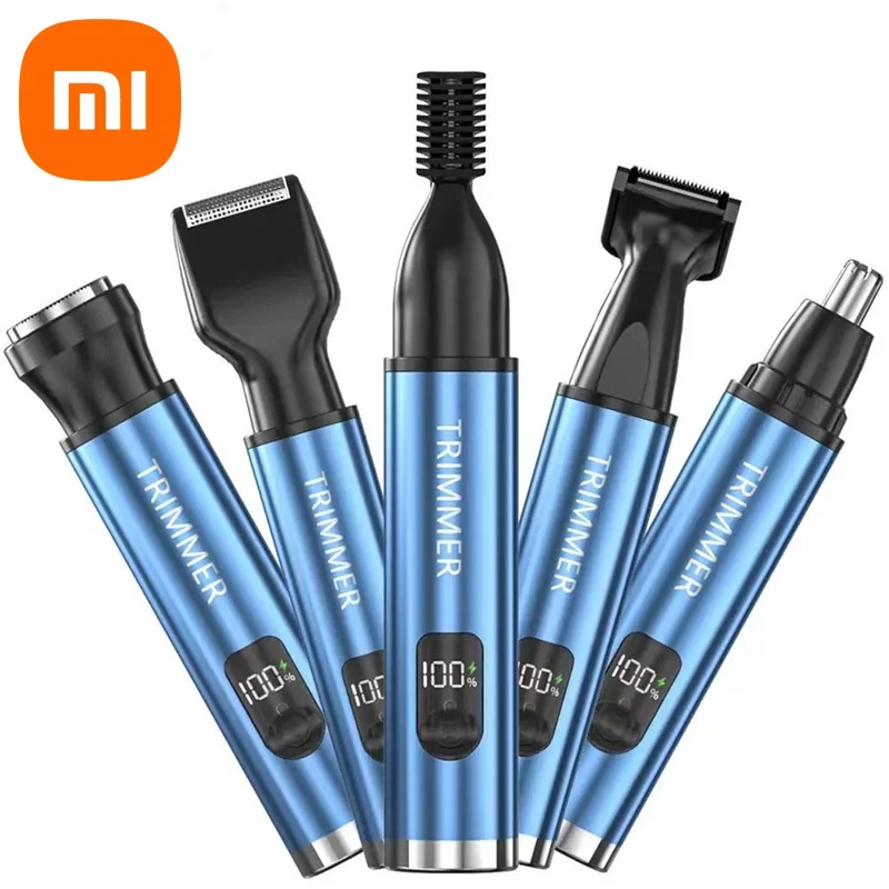 Xiaomi 5-в-1 электрический триммер для волос в носу