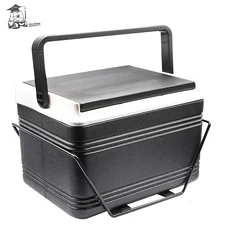 Golf Cart Ice Cooler Box with Mounting Bracket Fit YAMAHA STAR, EZGO TXT RXV and Club Car  DS