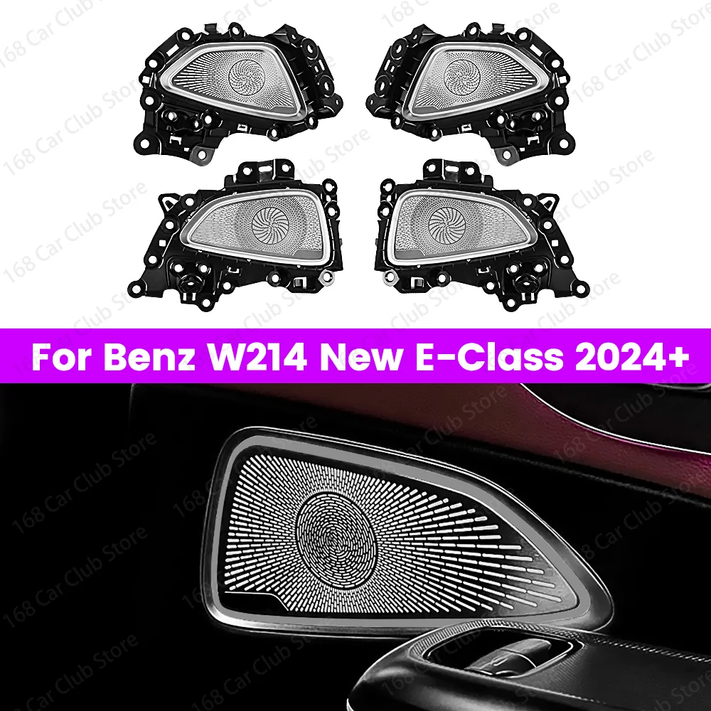 

Non Luminous Sound System Door Speaker Cover For Mercedes Benz New W214 E Class 2024+ Car Reinstall Interior Accessories