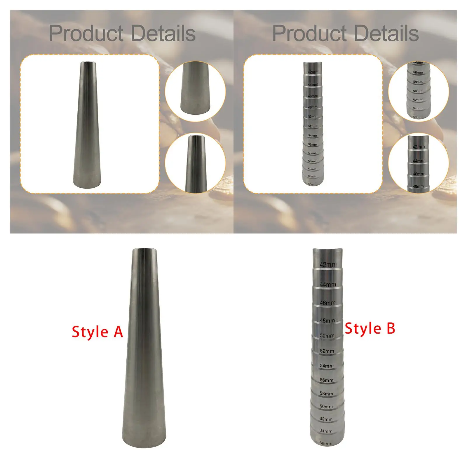 

Bracelet Mandrel Stainless Steel Practical Rod for Jewelry Makers Repairing