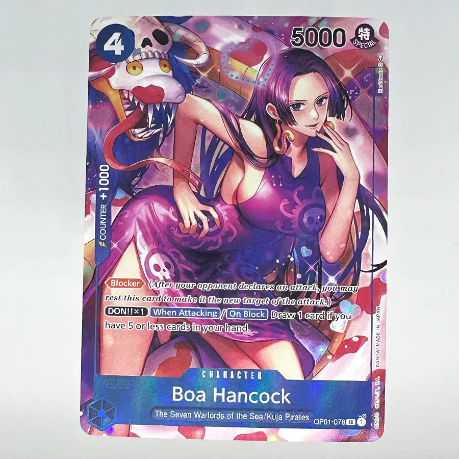 One Piece TCG Boa Hancock Proxy Card Warlord Kuja Pirates