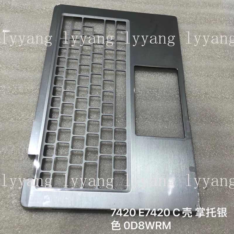 f  FOR Dell Latitude 7420 E7420 C Case Palm Rest Silver 0D8WRM
