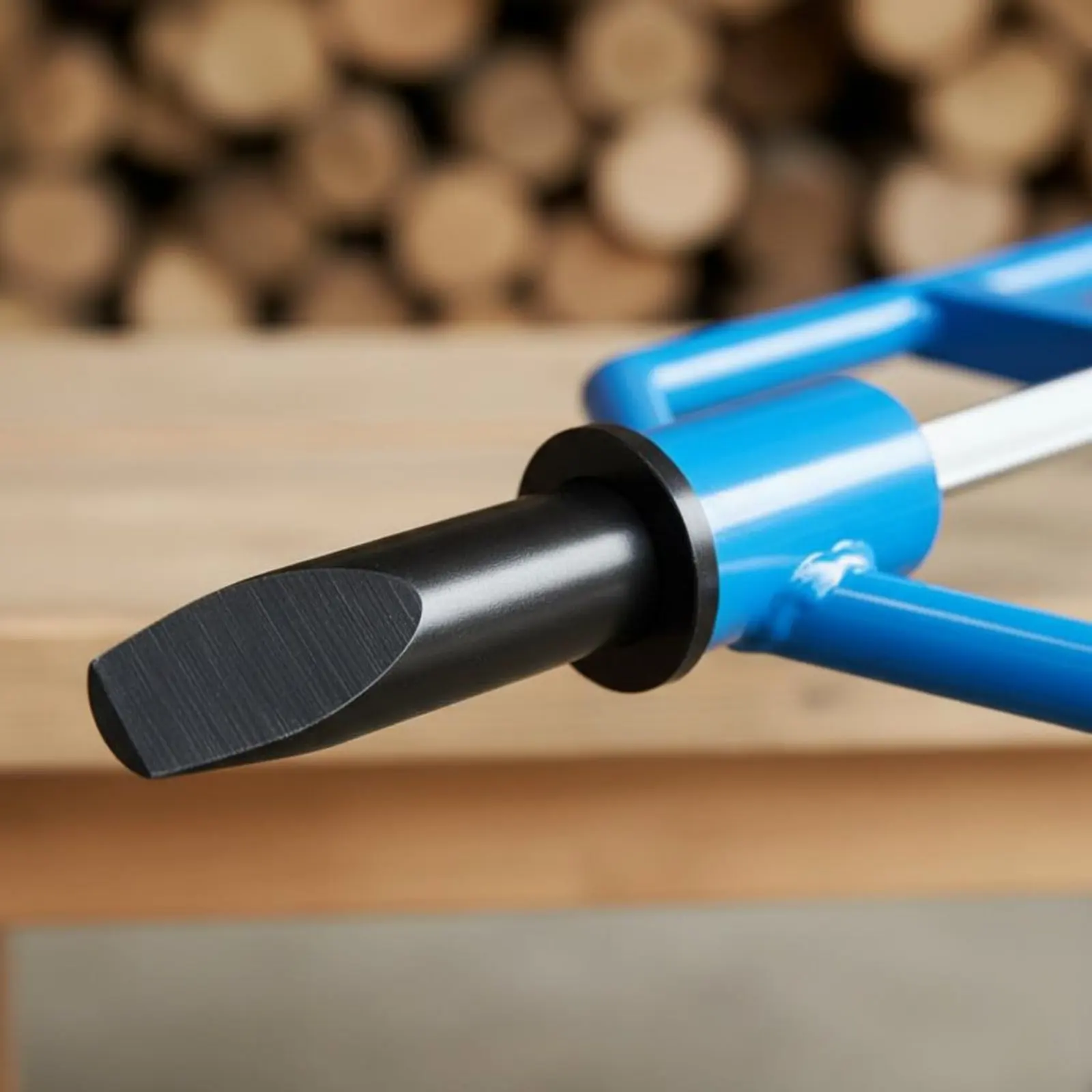 

Forceful Splitting Axe Wide Mouth Design Firewood Splitter Tool Firewood Splitter Rust Resistant Manual Splitting Tool Stable