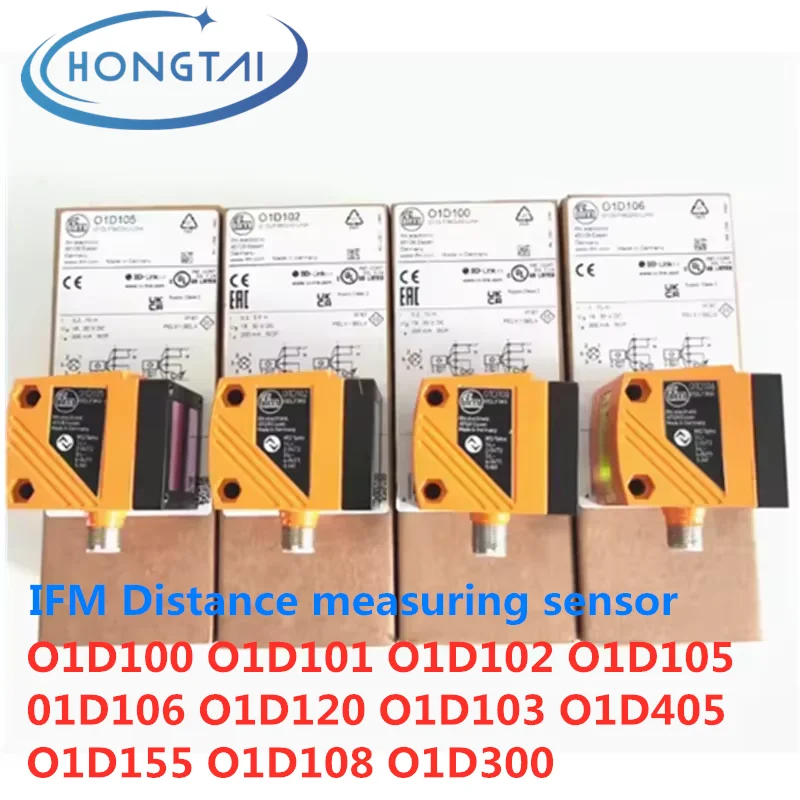 O1D100 O1D101 O1D102 O1D105 01D106 O1D120 O1D103 O1D405 O1D155 O1D108 O1D300 IFM Distance Measuring Sensor Free Shipping