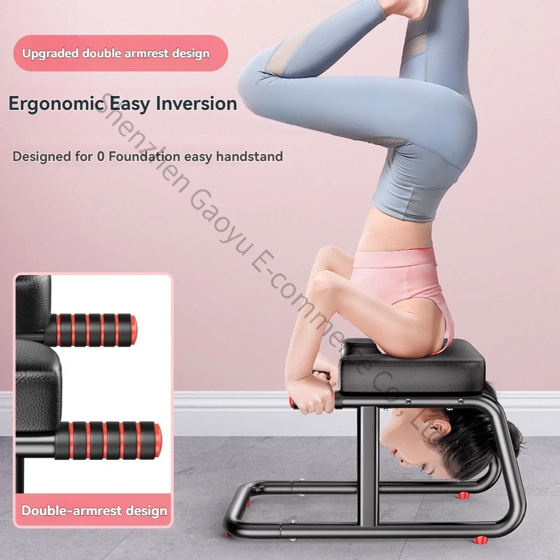 Inverted Artifact Household Inverted Stool  Inverted Chair  Yoga Aids Fitness Equipment Stretcher