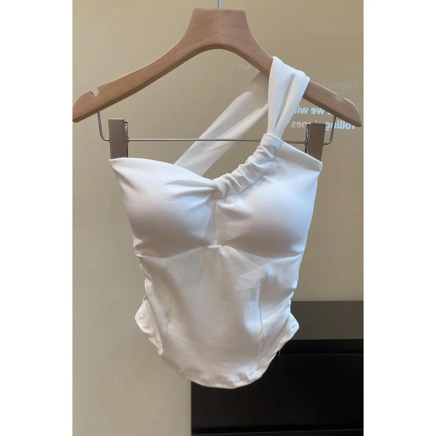 

Майки, женские майки, романтическая укороченная майка с вырезом в форме сердца и регулируемыми бретелями, облегающая одежда без рукавов для отдыха, курортная одежда