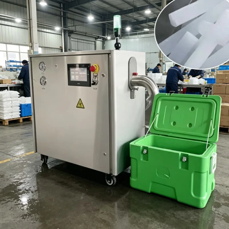 Dry Ice Granulator High Quality Dry Ice Machine Factory Supply Commercial Dry Flake Ice Making Machine High Quality Whosale