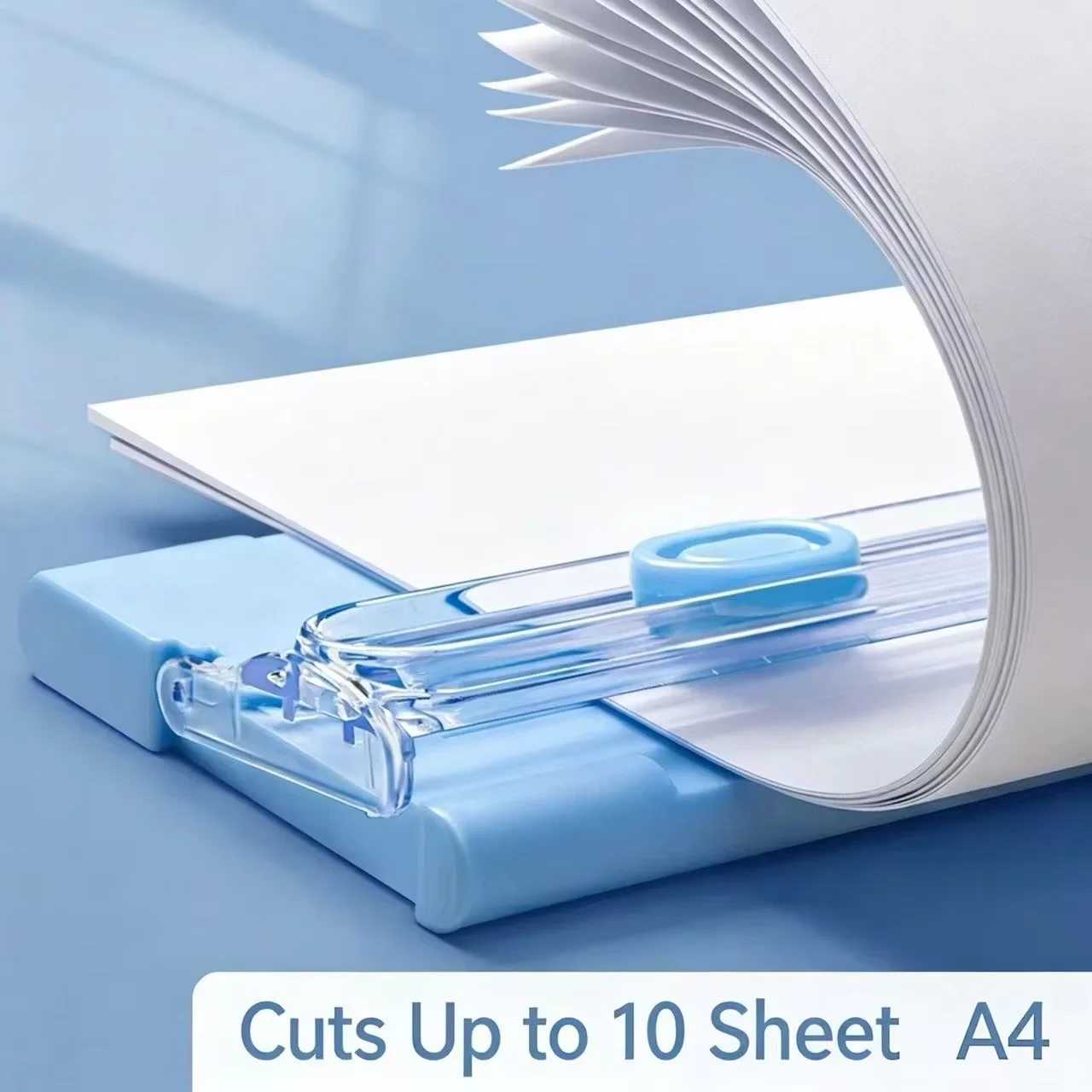 A4 Handheld Bidirectional Manual Paper Cutter Office Precision Trimmer for Accurate Cutting