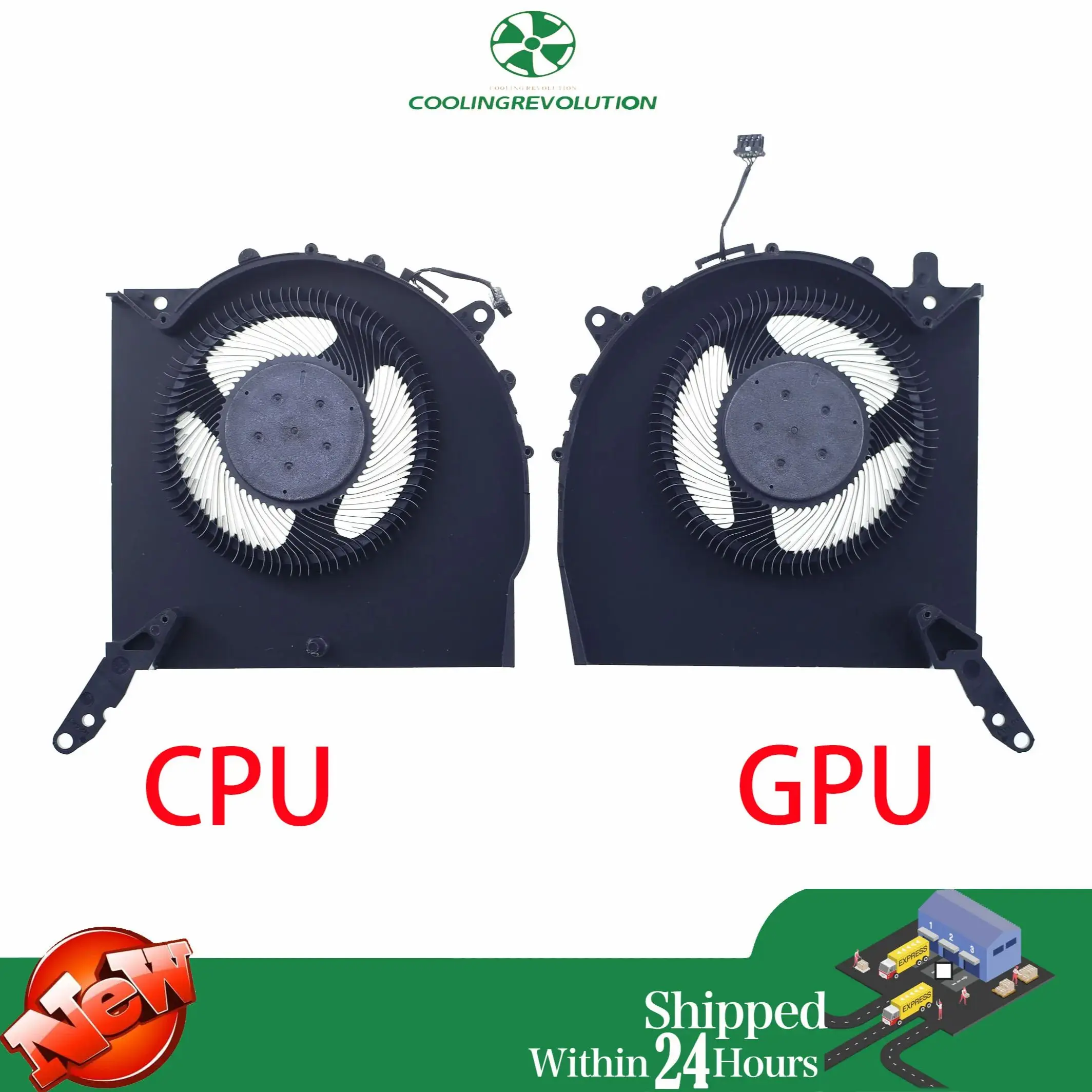 Laptop CPU GPU Cooler Fan for Lenovo Legion Pro 5 16IRX8 R9000P 2023 82WK BAPA0810R2HY005 PAPB0810R2HY005 5H40S20808 DC12V
