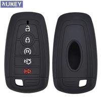 For Ford Bronco F150 Raptor Edge Expedition F250 F350 F450 F550 2019 2020 Car Key Fob Ring Keychain Cover Case Shell Protector